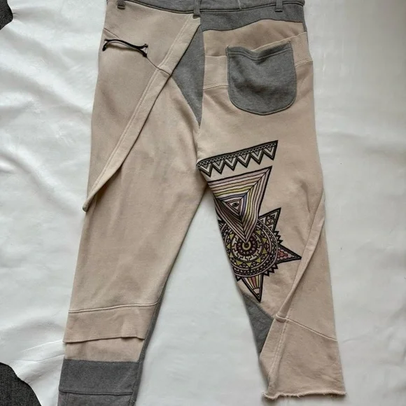 Nozomi Ishiguro Patchwork Joggers - Picture 5 of 7